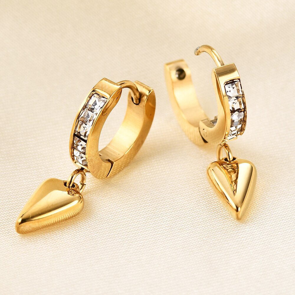 Lea Mini-créoles Plaqué Or 18K