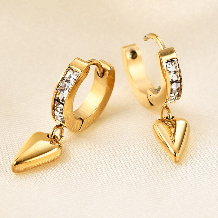 Lea Mini-créoles Plaqué Or 18K