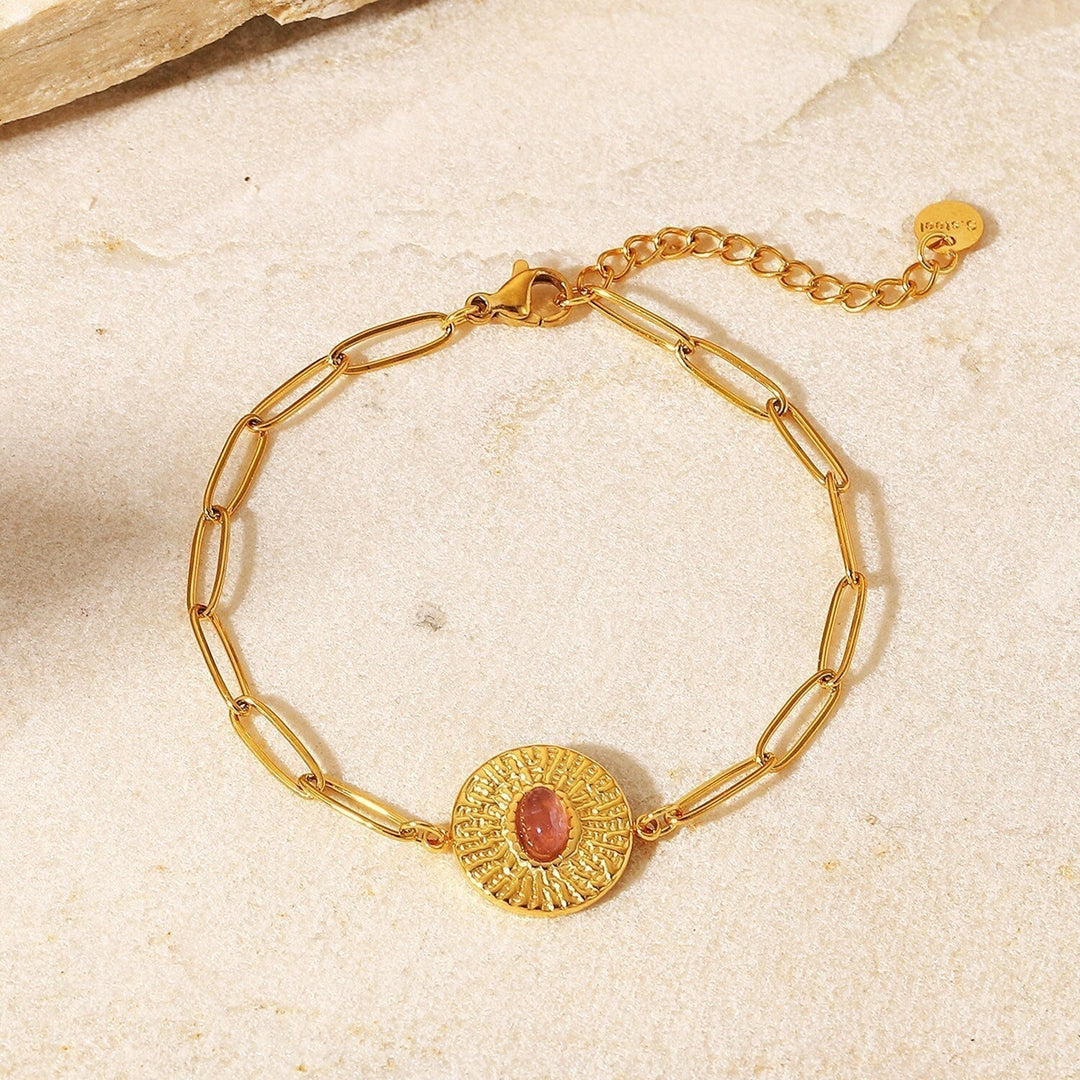 Bracelet Hélios Plaqué Or 18K