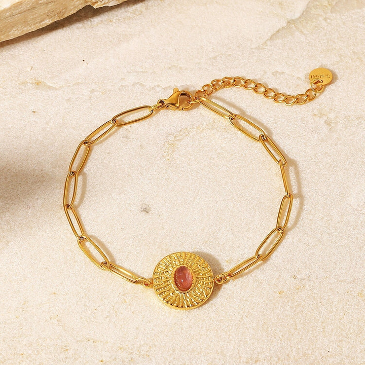 Bracelet Hélios Plaqué Or 18K