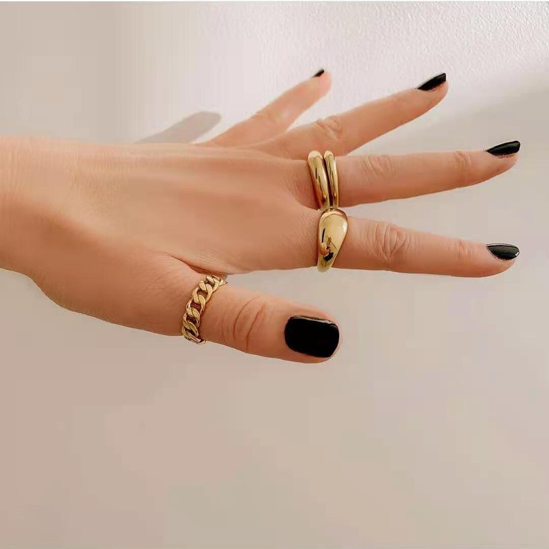 Bague Elysia Plaqué Or 18k