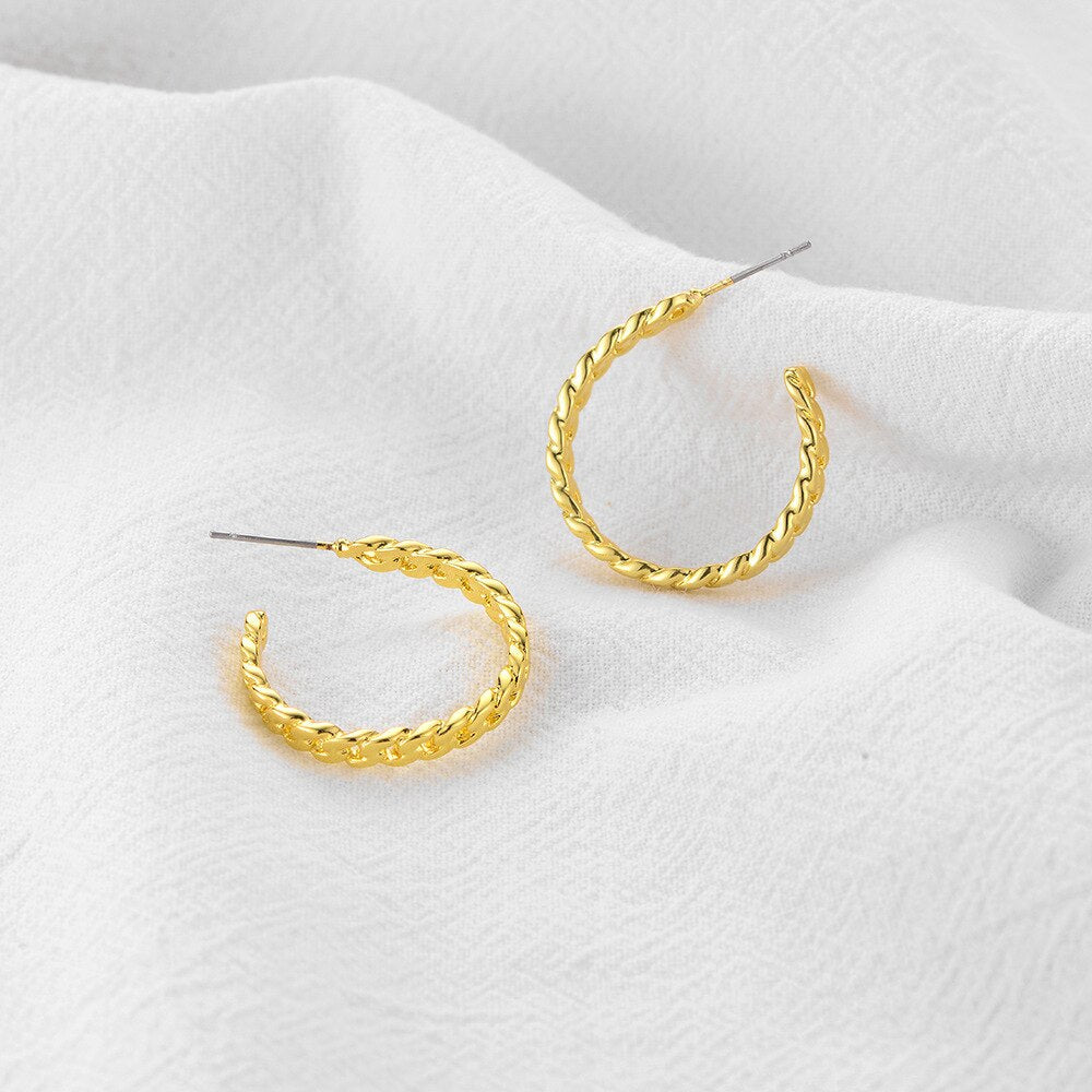 Boucles d'oreilles Halia Plaqué Or 18K
