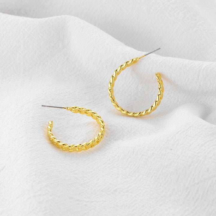 Boucles d'oreilles Halia Plaqué Or 18K