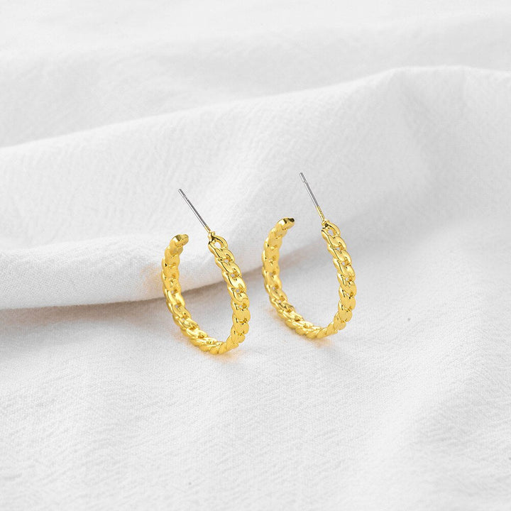 Boucles d'oreilles Halia Plaqué Or 18K