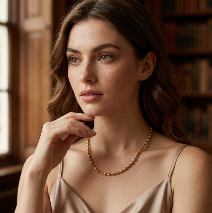 Collier Chloé Plaqué Or 18K
