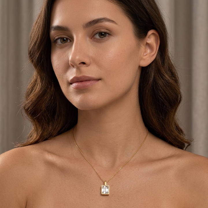 Collier Diane Plaqué Or 18K