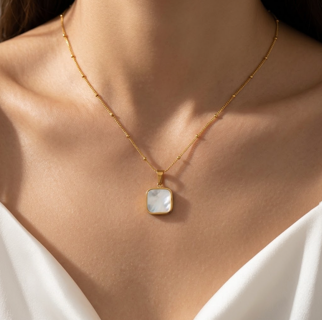 Collier Alda Plaqué Or 18K