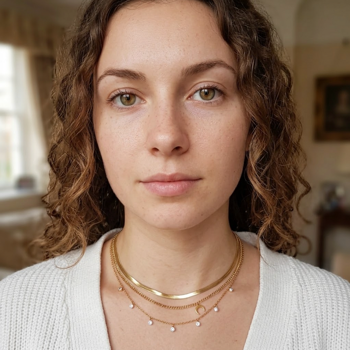 Collier Léna Plaqué Or 18K