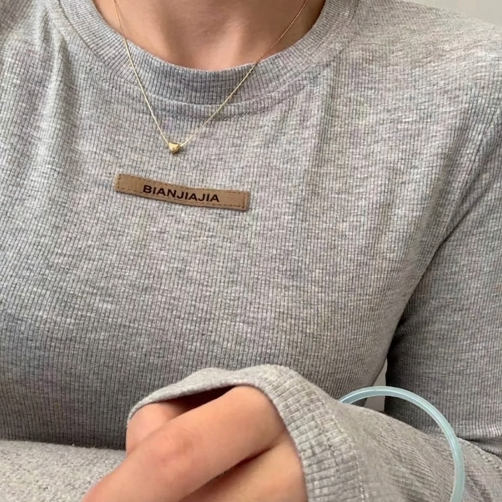 Collier Love Plaqué Or 18k