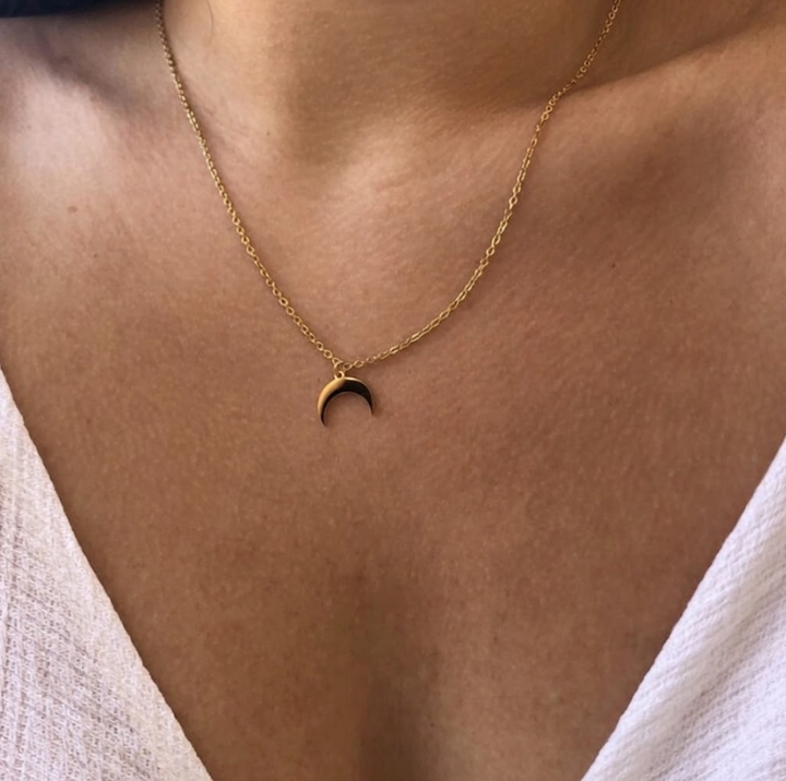Collier Clair de Lune Plaqué Or 18k