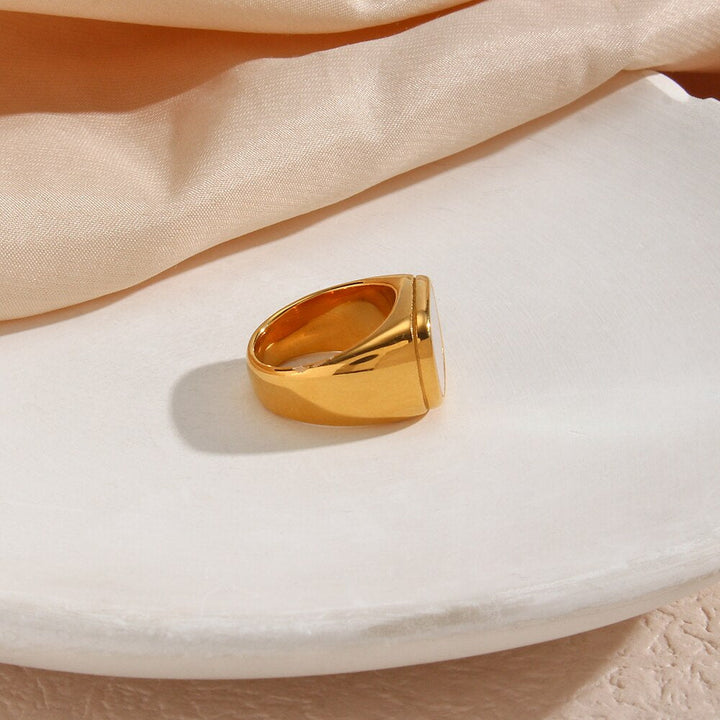 Bague Impériale Plaqué Or 18k