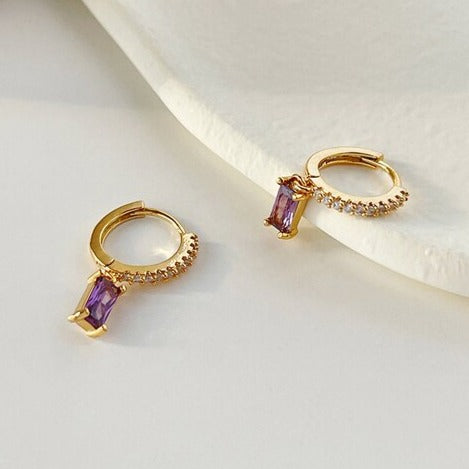 Mini créoles Juliette Plaqué Or 18k