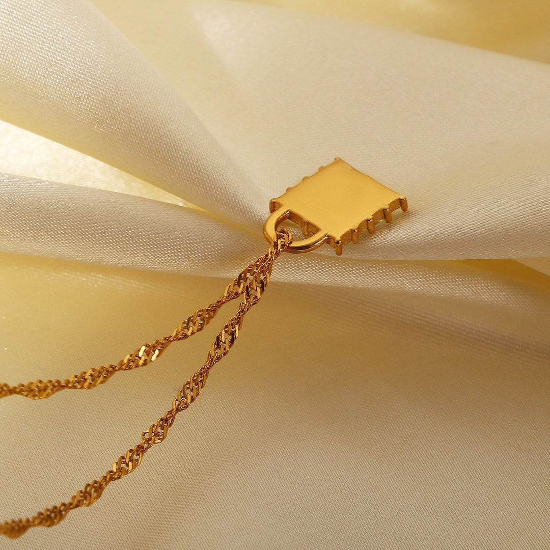 Collier Belia Plaqué Or 18K