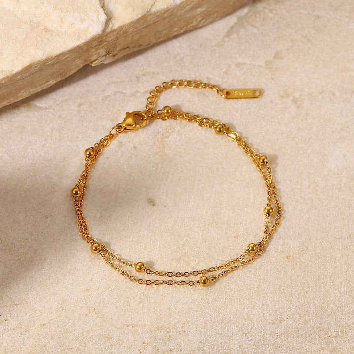 Bracelet Lina Plaqué Or 18k