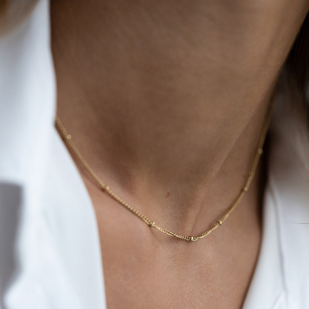 Collier Astrid Plaqué Or 18k