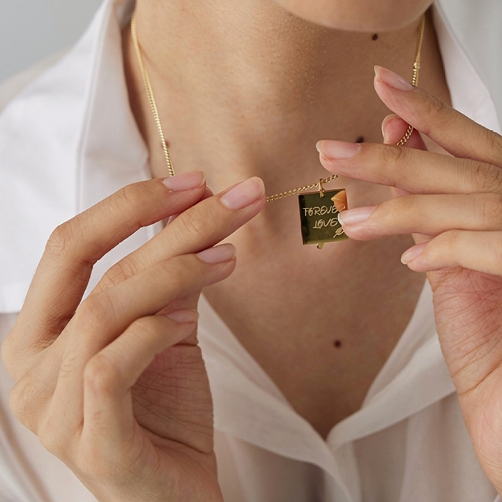 Collier Céleste Plaqué Or 18k