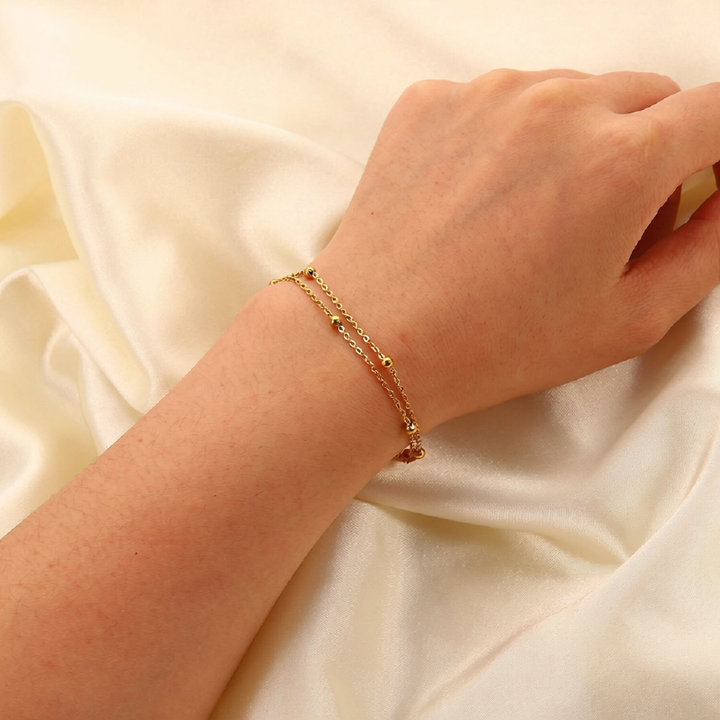 Bracelet Lina Plaqué Or 18k